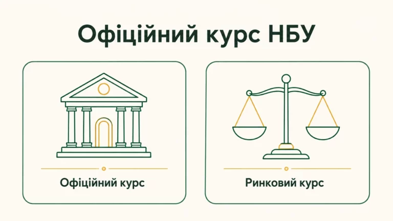 Навіщо потрібен офіційний курс НБУ, якщо є ринковий - інфографіка
