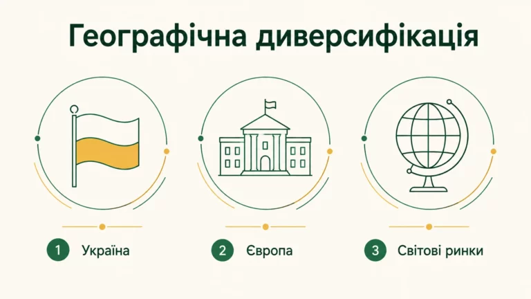Географічна диверсифікація інвестицій: навіщо вона - інфографіка